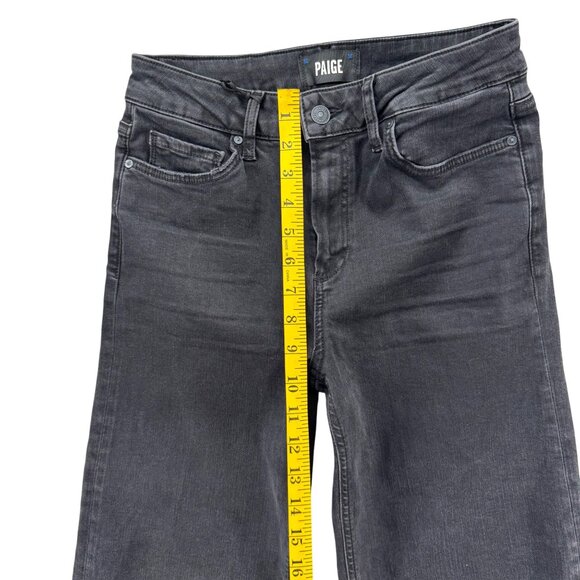 Paige Women's Blacktop Destructed Jeans - Picture 14 of 15